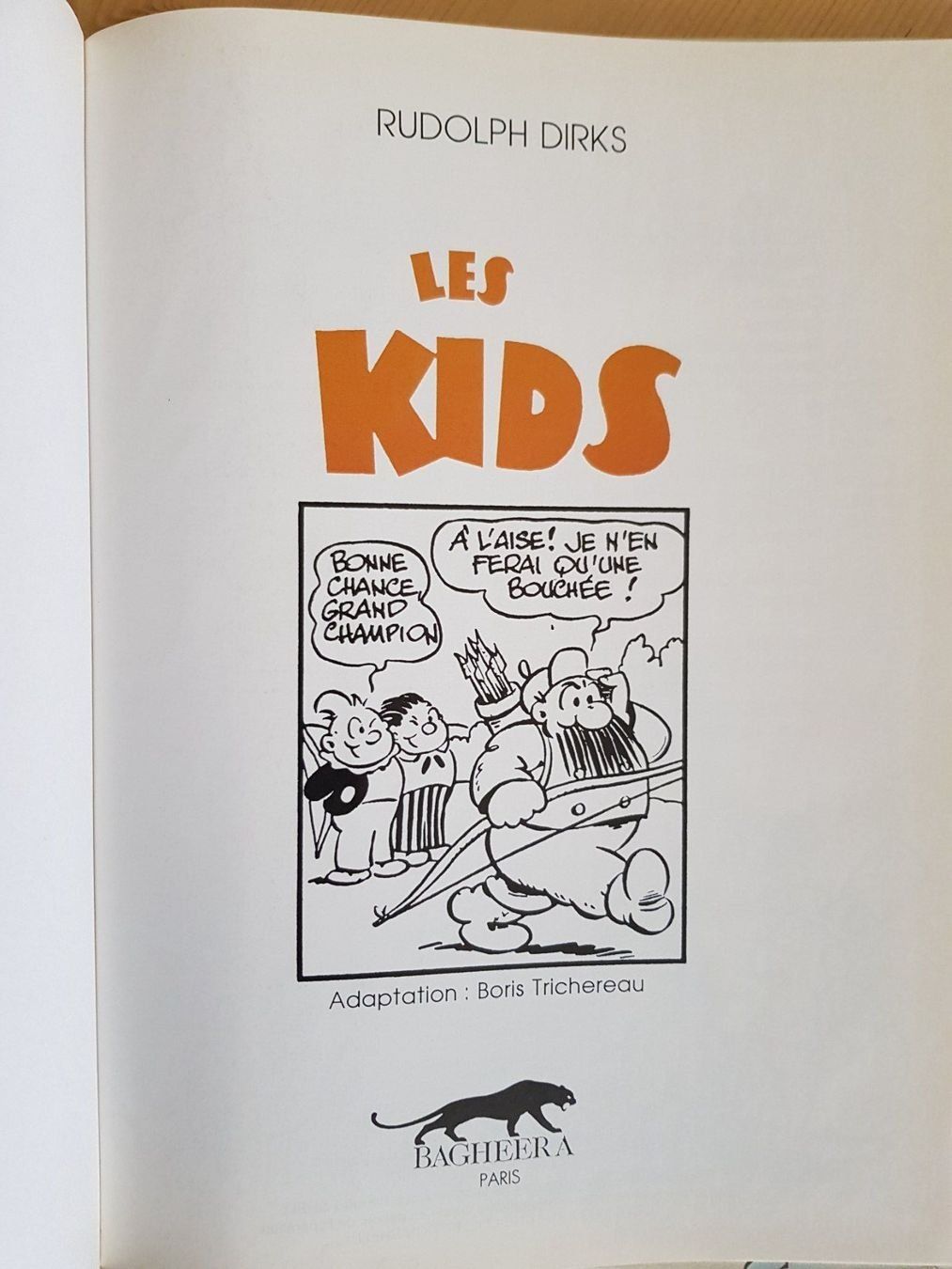 Comics: Les Kids - alter Comic francais 1990 - Rudolph Dirks – Gebraucht aus Walterswil BE von Lonitti 2
