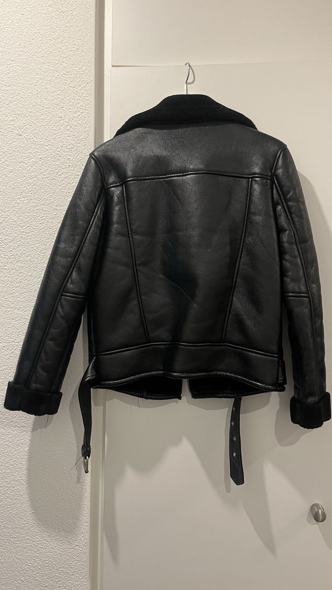 Topshop Giacche: Topshop Kunstlederjacke mit Fell Gr 36 – Nuovo (secondo la descrizione) da Zürich venduto da sin_w6ft 1
