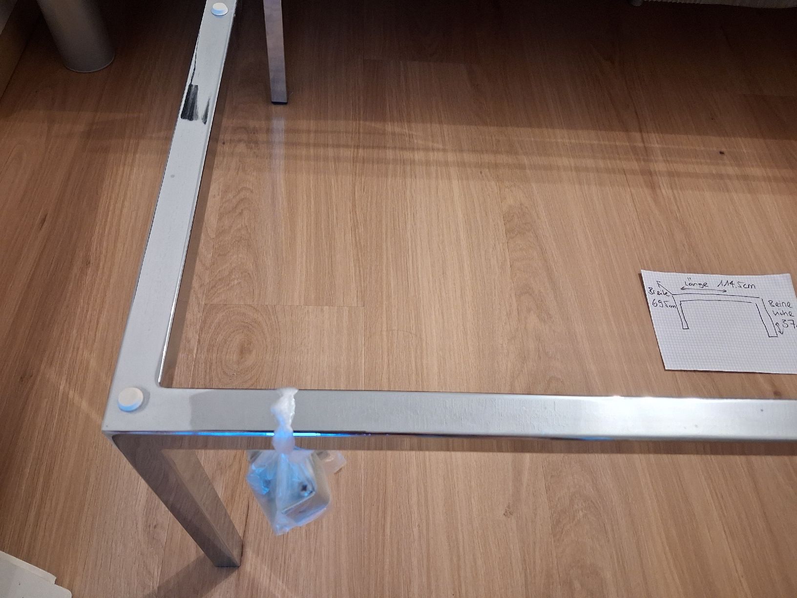 Autre mobilier: Tischgestell Chromstahl – D'occasion à Wädenswil par gym99 2