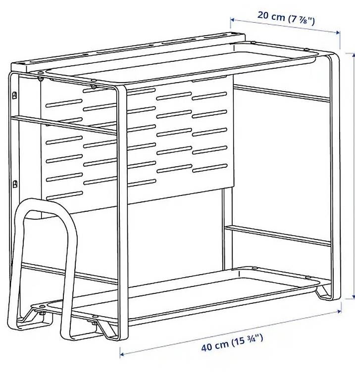 Ikea Supporti a parete: Küchenorganizer Küchenmesserständer – Usato da Binningen venduto da rit_7nbr 4