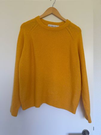 Ivyrevel WollPullover Strickpullover gelb Grösse L
