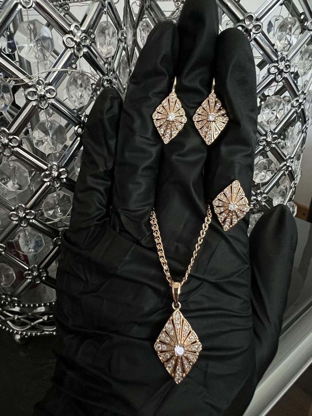 Sonstiger Schmuck: Schmuckset, Ohrringe, Ring, Kette – Neu (gemäss Beschreibung) aus Baar von mar_z2mk 4