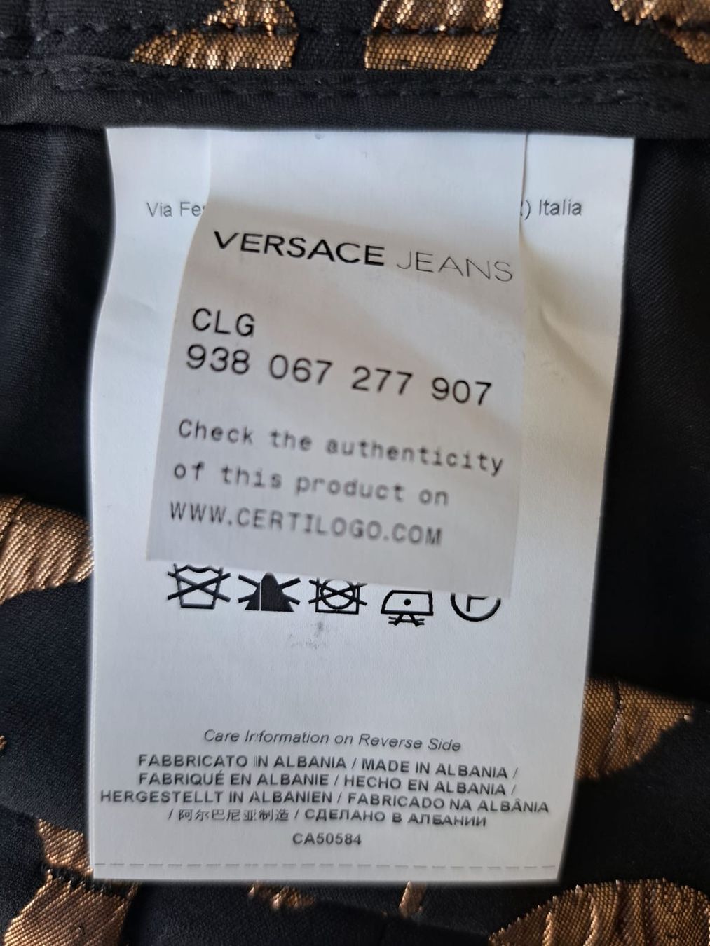 Versace Hosen: schicke Hose von VERSACE Jeans – Neu (gemäss Beschreibung) aus Neuhausen am Rheinfall von mariess 3