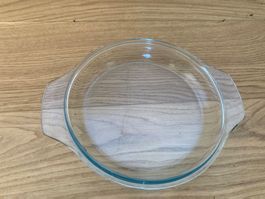 Glas Kuchenform, 21 cm Druchmesser, Top Zustand!