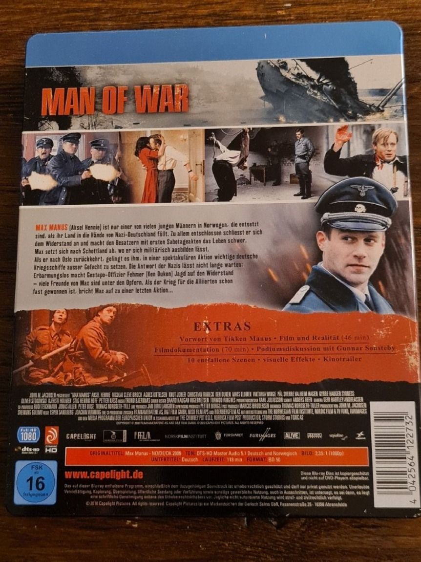 Alle DVDs: Man Of War Steelbook – Neu (gemäss Beschreibung) aus Oberkirch LU von ThE_CoLLecTor666 1