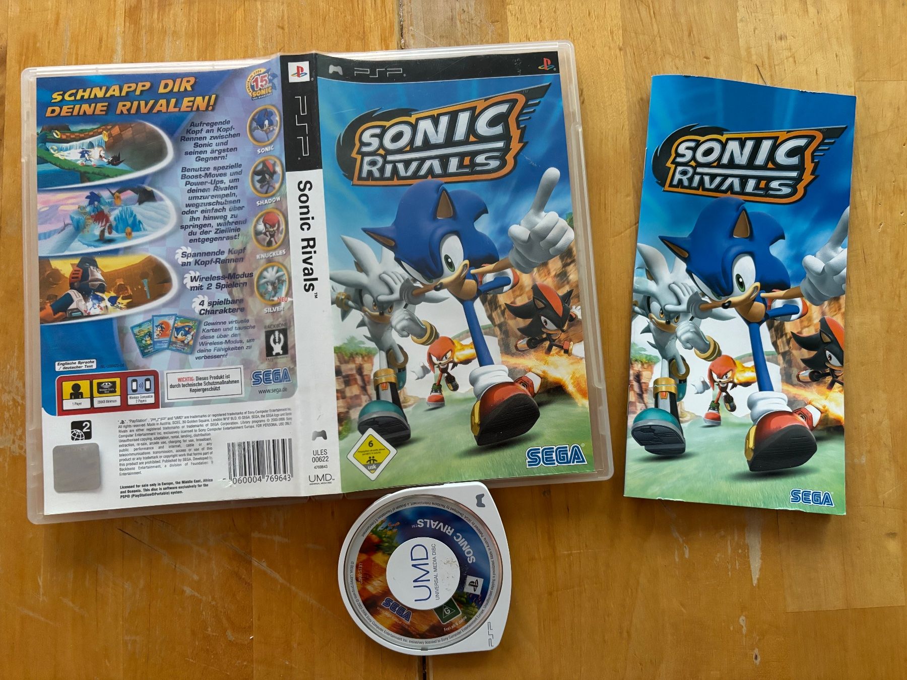 Giochi: Sonic Rivals (CIB) – Usato da Frenkendorf venduto da gelbeZinnie
