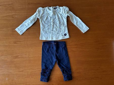 Leggings & lang-ärmeliges Oberteil für Baby