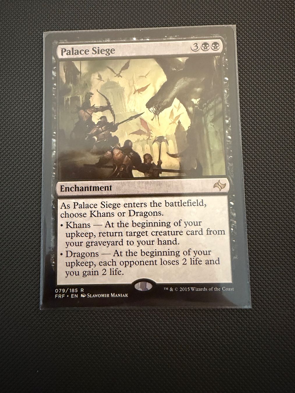 Magic The Gathering Sammelbilder & Trading cards: Palace Siege – Gebraucht aus Ulisbach von joelsj