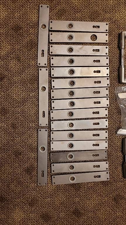 Quincaillerie: 9 x Türklinke mit Türschild – D'occasion à Wolfhausen par BigiWolfhausen 3