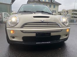 Mini Cooper S Cabriolet, Jg. 2007, weiss, Leder