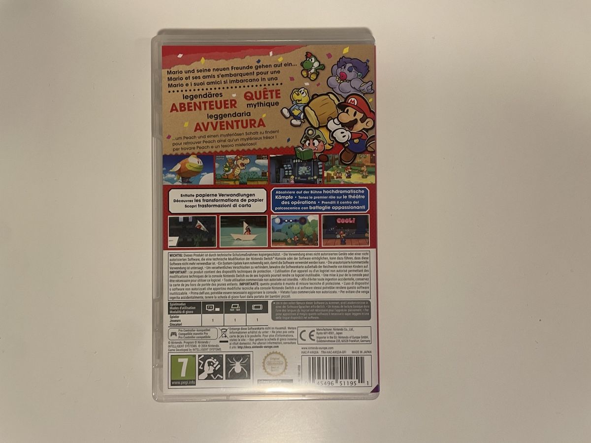 Nintendo Giochi: Paper Mario die Legende vom Äonentor – Usato da Susch venduto da Ascaso 1