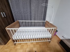TRANSLAND-KINDERBETT MIT UMBAUSEITEN