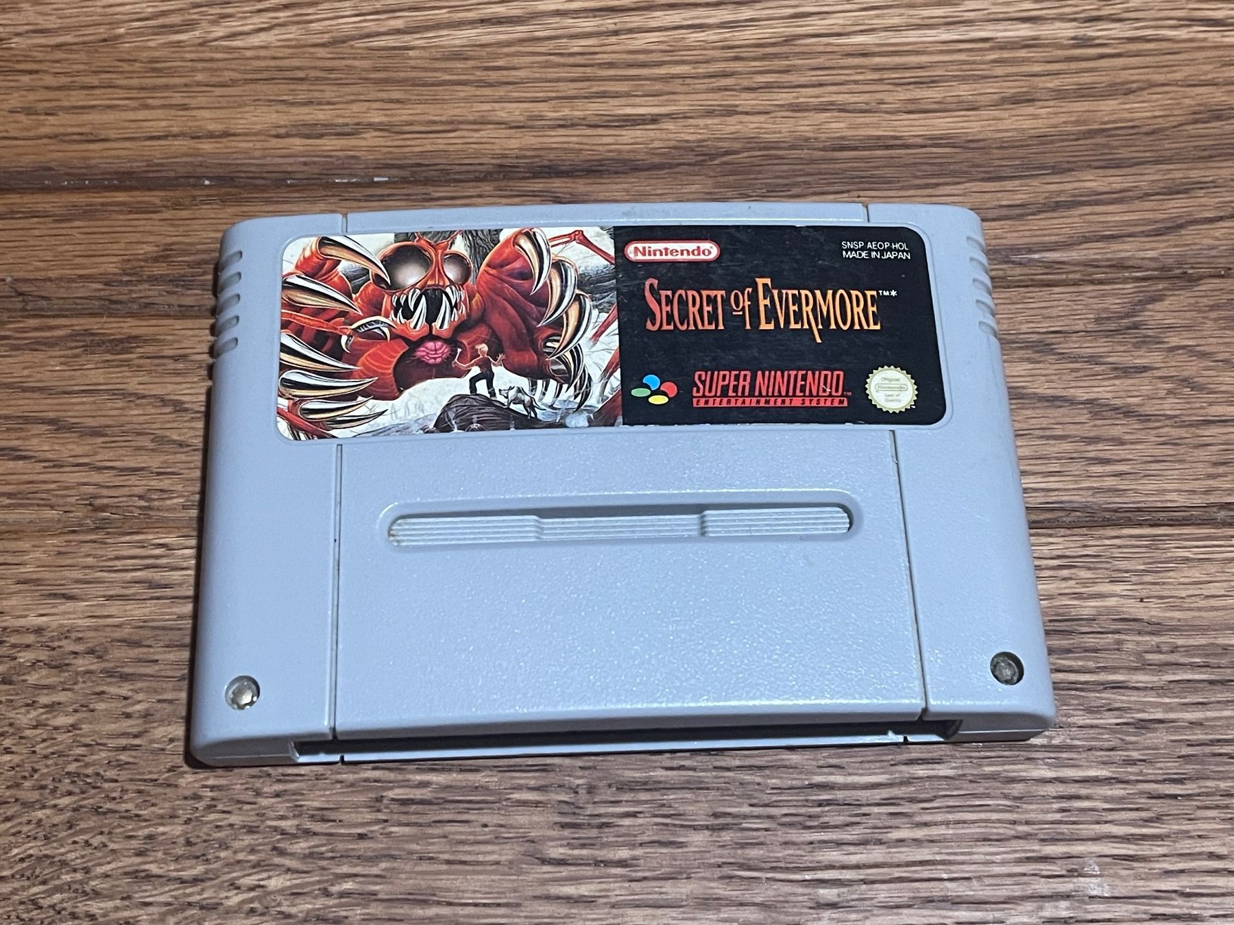 Nintendo Giochi: SNES Secret of Evermore Modul PAL – Usato da Zuerich venduto da Dorsi