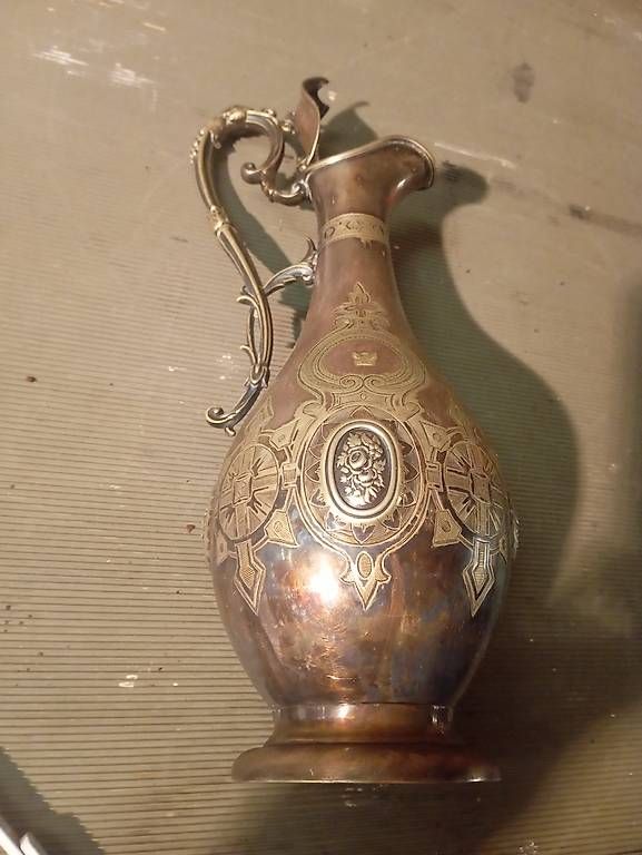 Caraffe: Antike Weinkaraffe von Hawksworth, Eyre & Co – Usato da Basel venduto da Petergunn 3