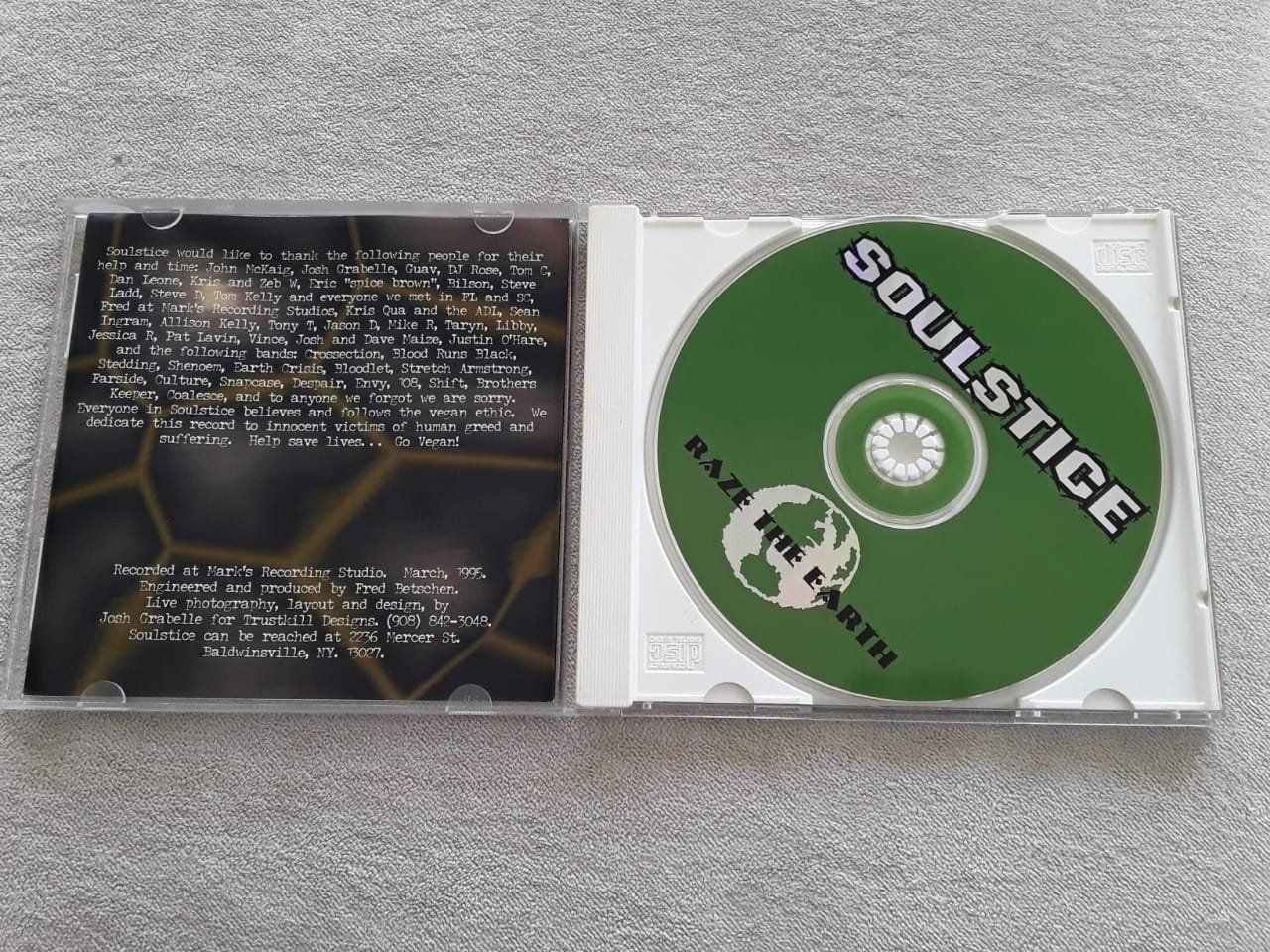 CDs: Soulstice - Raze The Earth – Gebraucht aus Lenzburg von Sepulmander 1