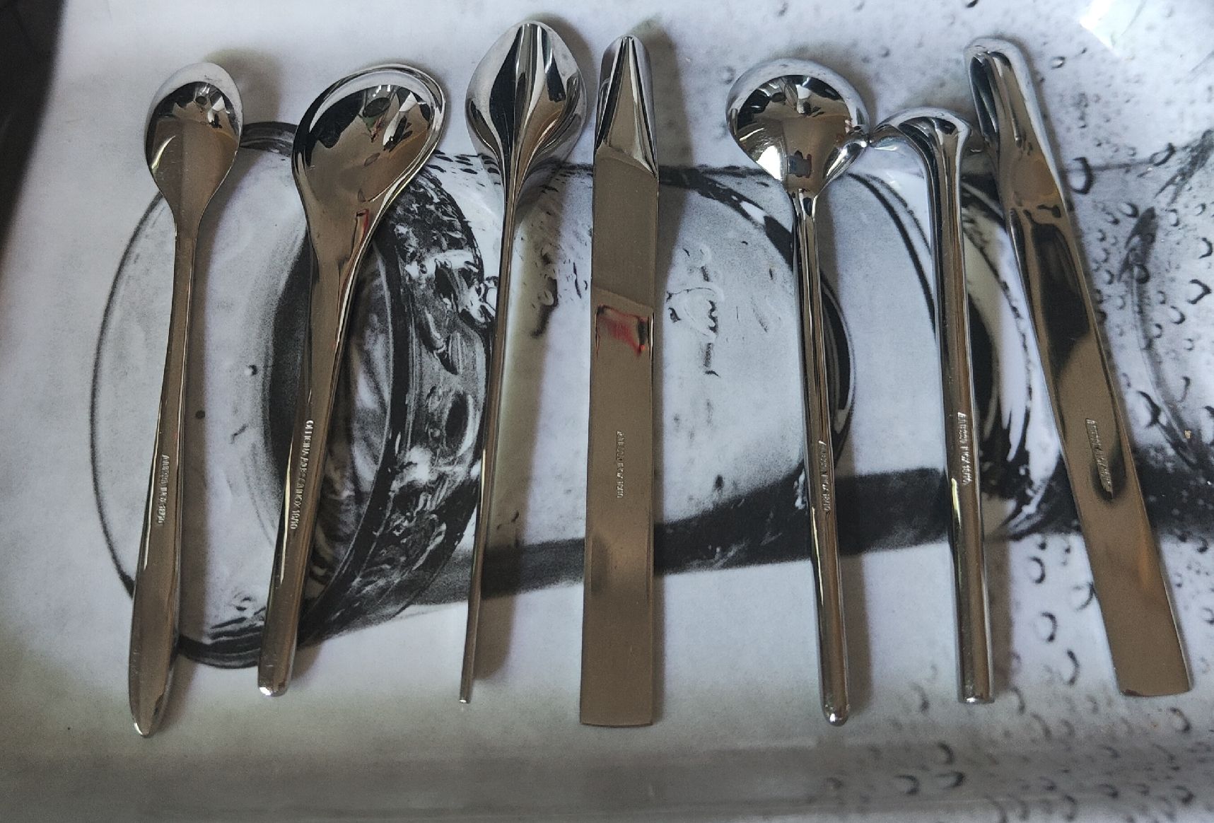 Alessi Löffel: 7 petites cuillères à café Alessi – Neu (gemäss Beschreibung) aus Biel/Bienne von notfun 2
