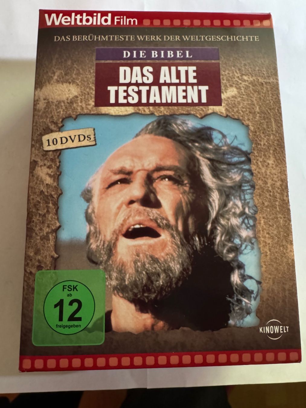 Tutti i DVDs: DVD: Die BIBEL:  Das Alte Testament - 10 DVDs – Usato da Hedingen venduto da Wowi
