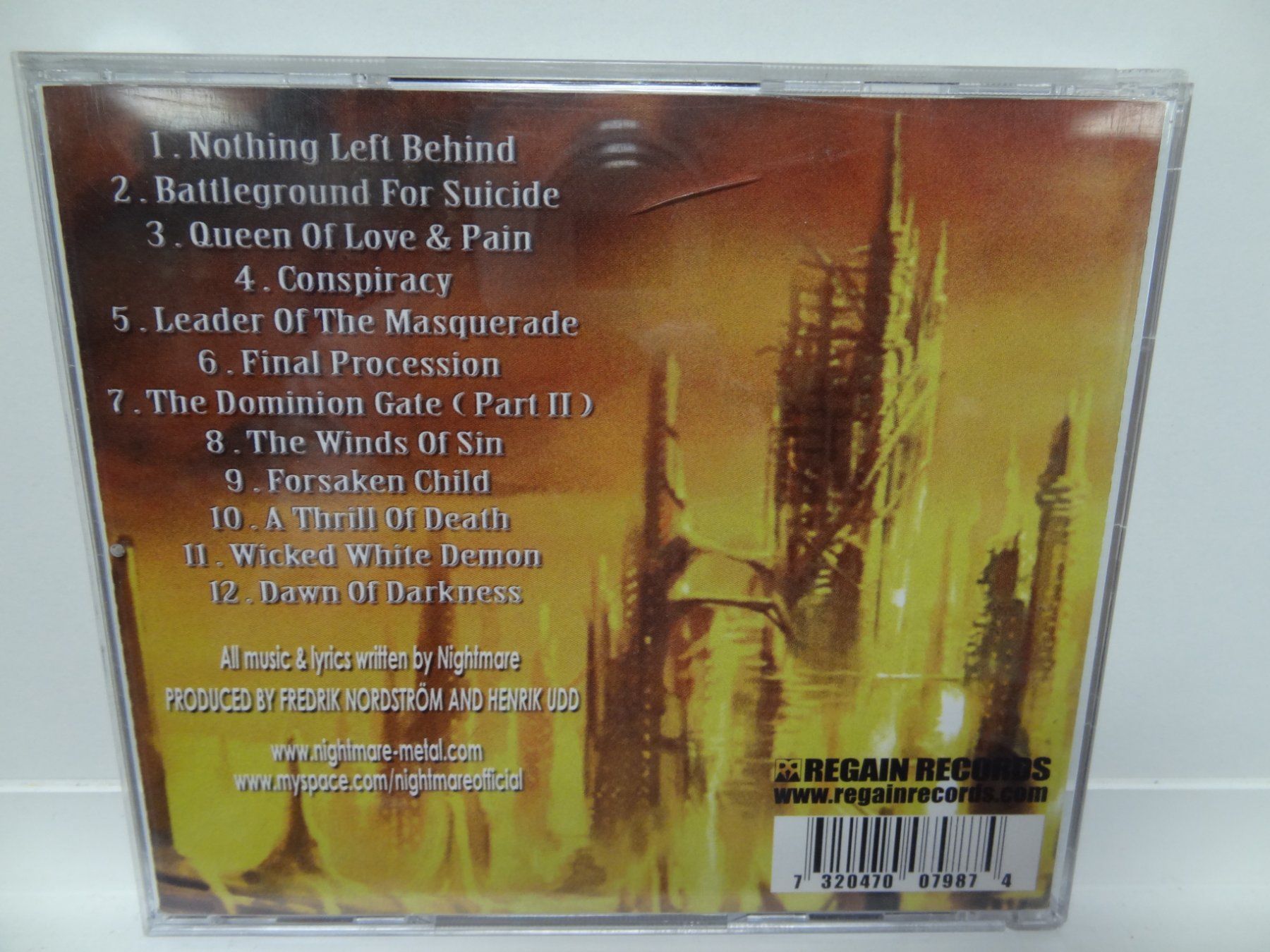 CD: Nightmare - Genetic Disorder CD - Heavy Metal – Usato da luzern venduto da musicandart 1