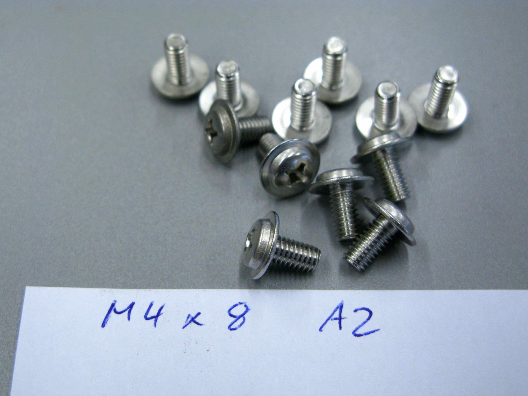 Metall- & Schlosserei Sonstiges: 12 M4 Schrauben Ecofix A2 Länge 8 , 10 , 12 oder 16 – Neu (gemäss Beschreibung) aus Samstagern von Betscha