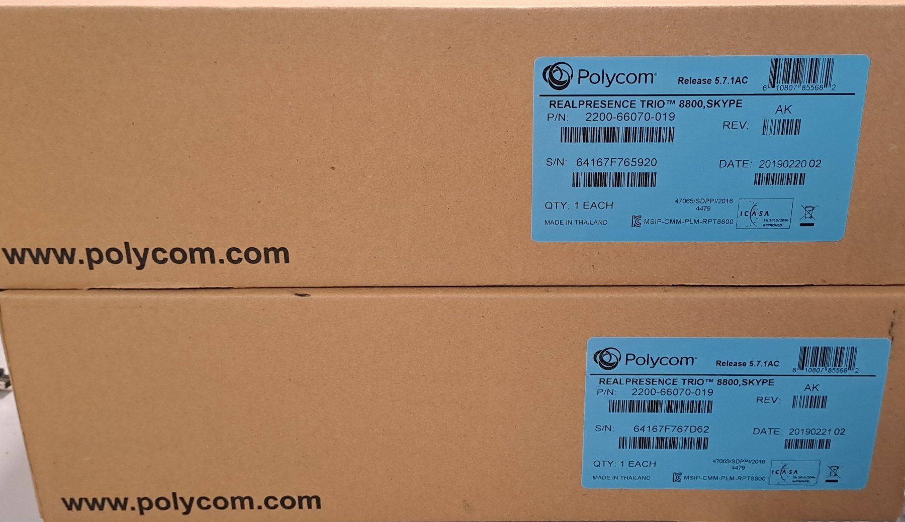 Polycom Telefone: polycom realpresence trio 8800, Konferenz Gerät – Neu (gemäss Beschreibung) aus Andwil SG von Computerland 1