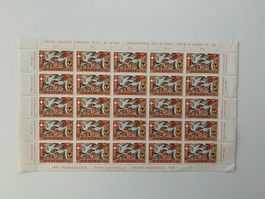 Pro Patria 1941 Satzbogen postfrisch siehe Bilder.
