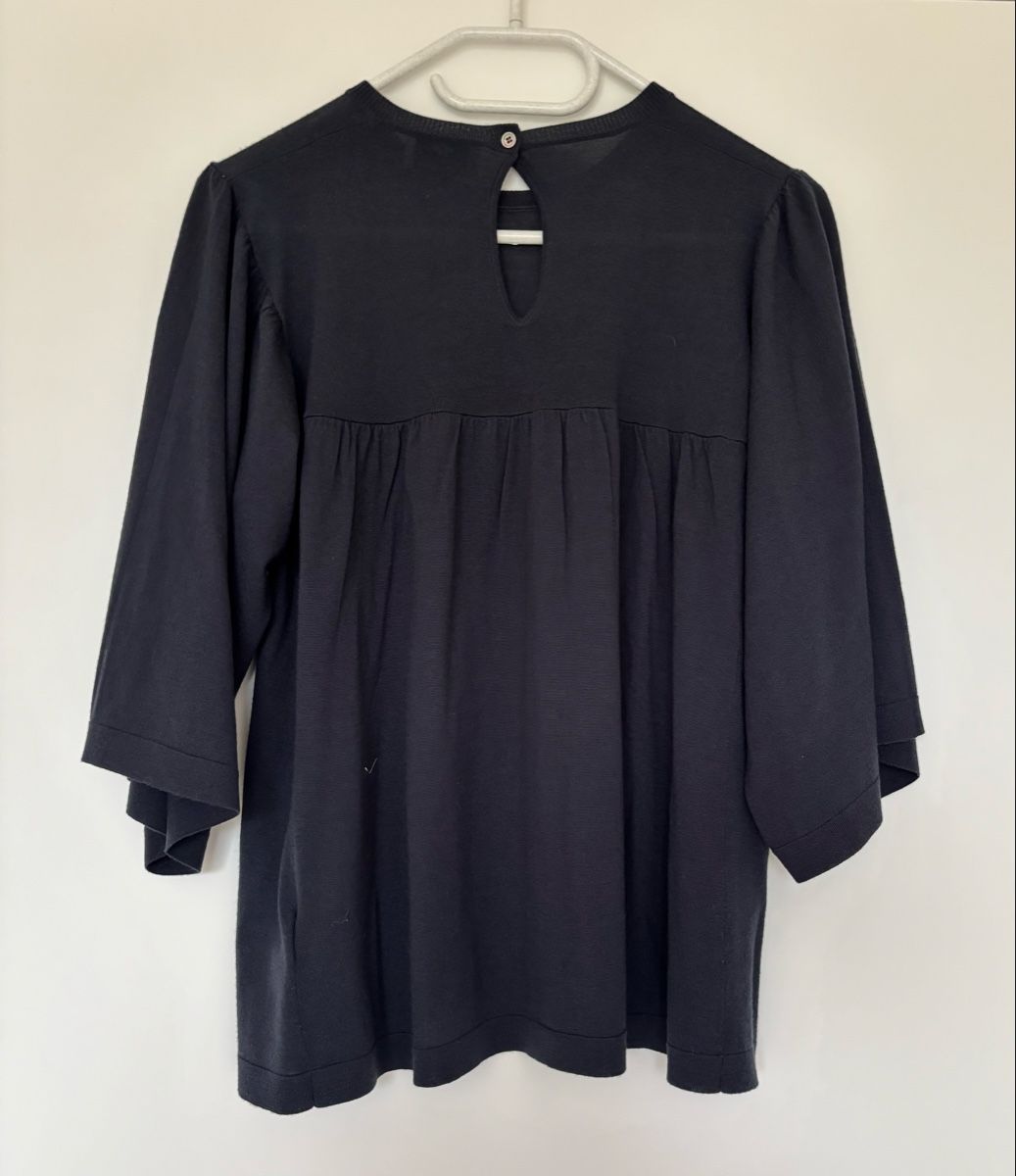 Allude Maglioni & Felpe: Leichtes Pulli von ALLUDE, Dunkelblau, Wolle – Usato da Liestal venduto da userin1000 1