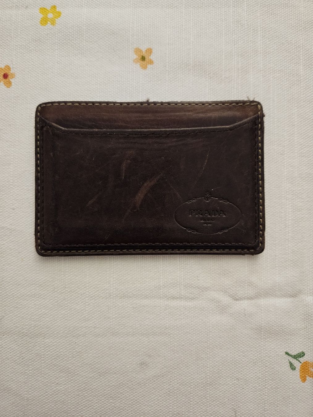 Prada Sonstige Kleidung & Accessoires: Prada Kartenhalter aus Leder – Gebraucht aus Rotkreuz von Bibi2405