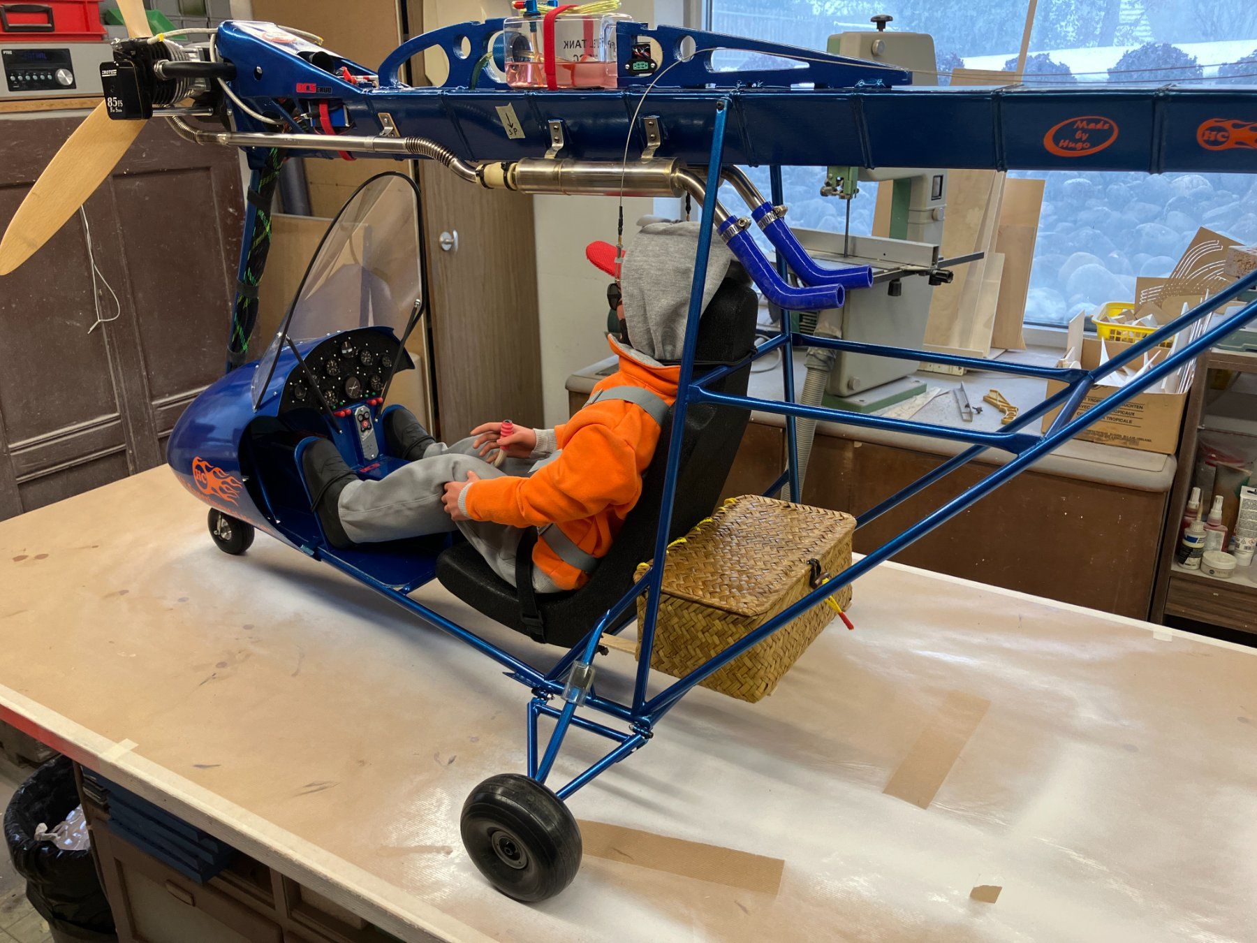 Modellismo RC: Eigenbau Rc UL Experimental Spannweite 400 cm – Usato da Waltenschwil venduto da Hannibal_king 5