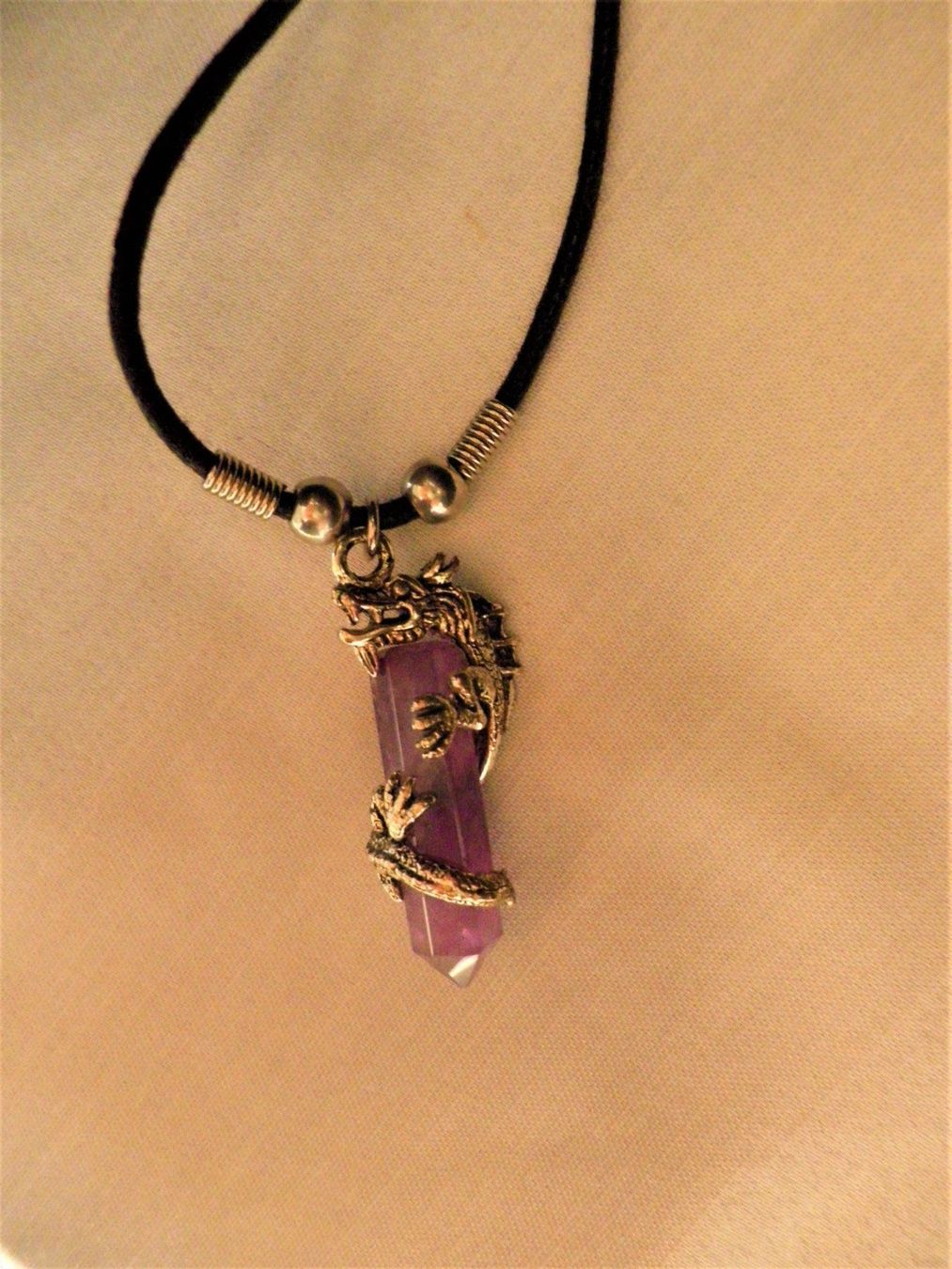 Ketten: Drachenkette mit Amethyst – Gebraucht aus Reinach BL von Annodomini 3