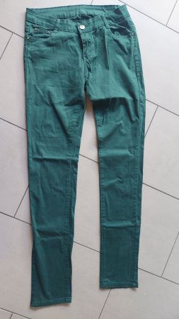 Grüne Damen Hose, Herbst-Look, Ca. Gr.38