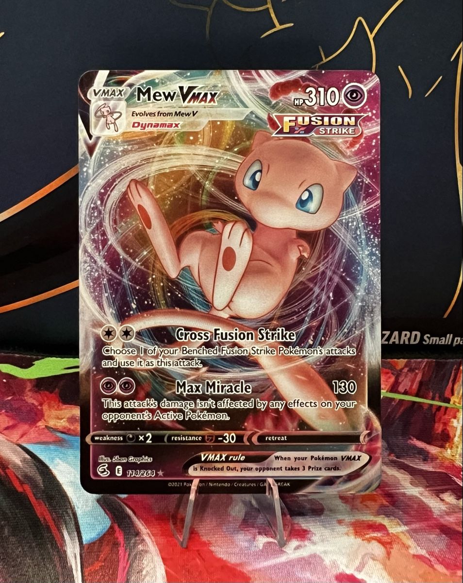 Pokémon Carte collezionabili: Pokémon Mew VMAX #114/264 - EN – Nuovo (secondo la descrizione) da Wädenswil venduto da TaSch77