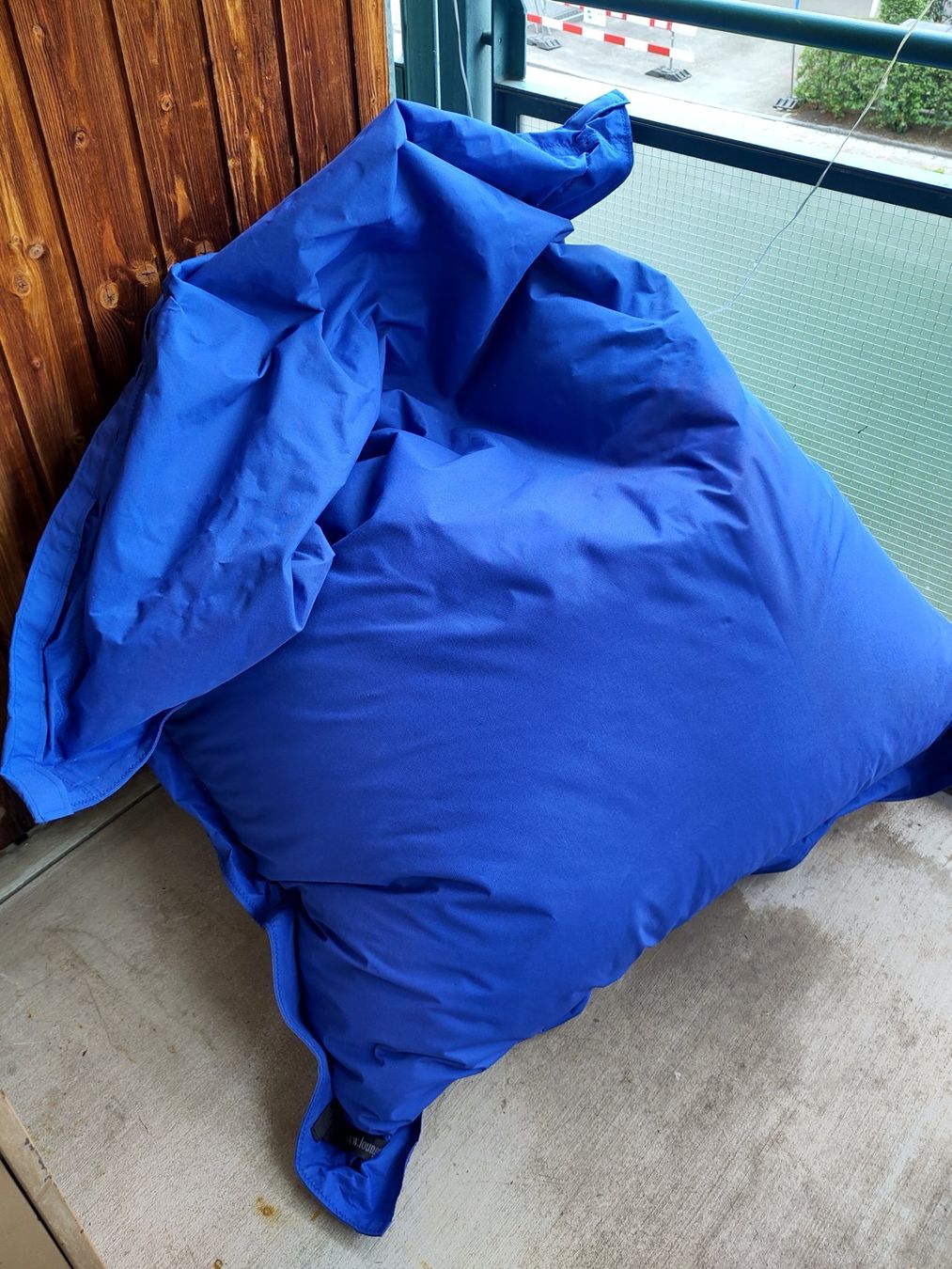 Coussins: Summer Sale: Grosser blauer Sitzsack – D'occasion à Zürich par cpqlab.26 2