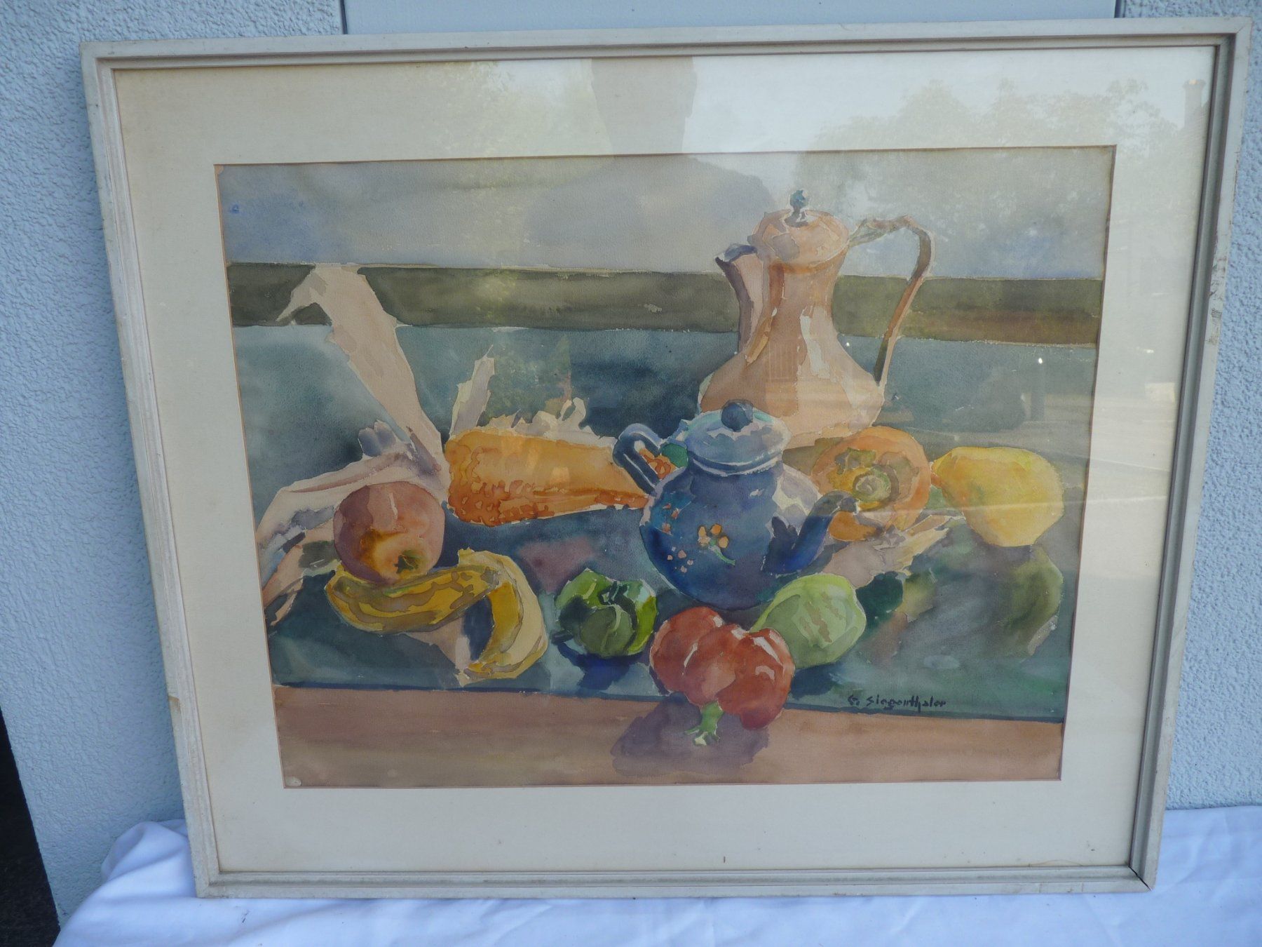 Tableaux: Aquarell Ernst Siegenthaler 76x65cm – D'occasion à Küsnacht ZH par zoliboli01