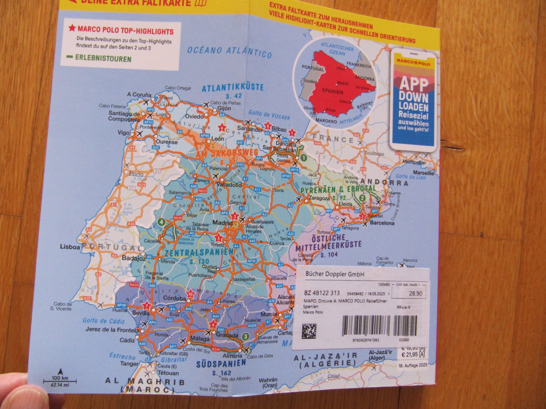 Libri: Spanien Reiseführer MarcoPolo – Nuovo (secondo la descrizione) da Würenlos venduto da Carabella0 3