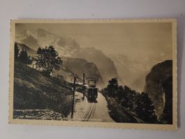 Ansichtskarte Wengernalpbahn Jungfrau gelaufen R5F