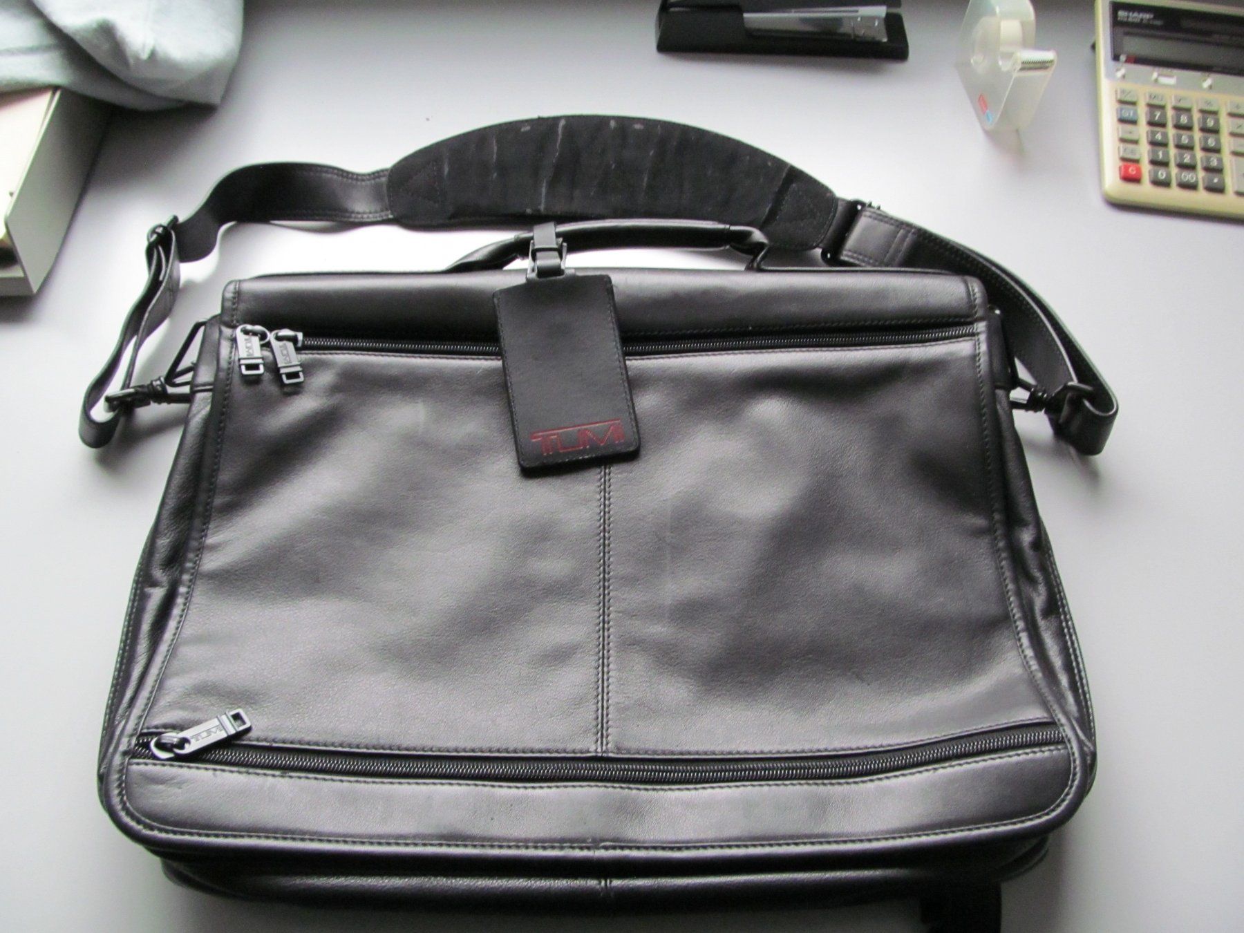Tumi Valigie & Borse: Tumi Leder Aktentasche, Top Zustand – Usato da Horgen venduto da C250