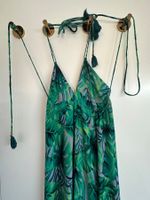 Kleid Neckholder, tiefer Rücken, J-Lo vibes, Grün, Grösse L