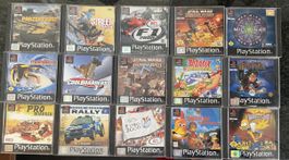 15 PlayStation 1 / PS1 Spiele – Retro Games Sammlung