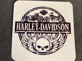HARLEY-DAVIDSON -  4 MAGNETS