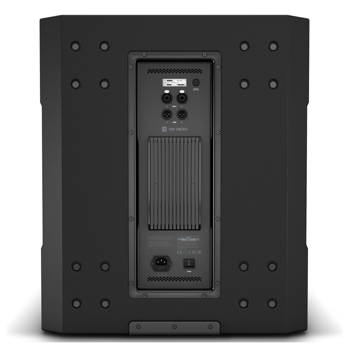 LD Systems Haut-parleurs: LD Systems ICOA SUB 18 A Subwoofer black – D'occasion à Chur par 80808080 1