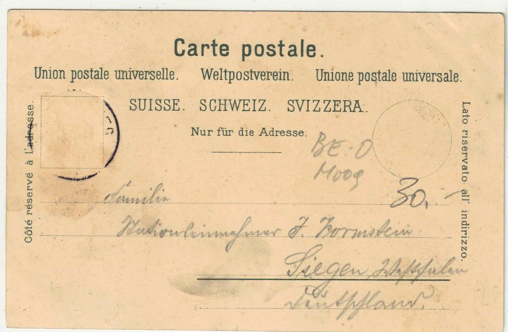 Cartoline postali: Gruss vom Gemmipass - Hotel Schwarenbach - Litho – Usato da Ettingen venduto da Kartenplanet 1