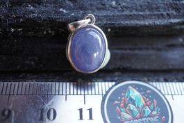 Tansanit  925 Silber 15mm x10mm   Anhänger   by  "TOPSTONE"