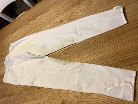 Weisse Reithose von Equilibre, Gr. 34