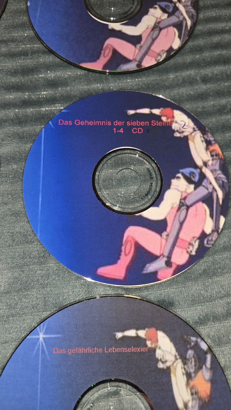 Comics: Captain Future Folgen auf CD, 14 Stk. – Gebraucht aus Uzwil von BrokiFloh 1