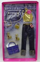 BARBIE FASHION AVENUE OUTFIT #55511 BLUES DENIM STYLE 2001‪