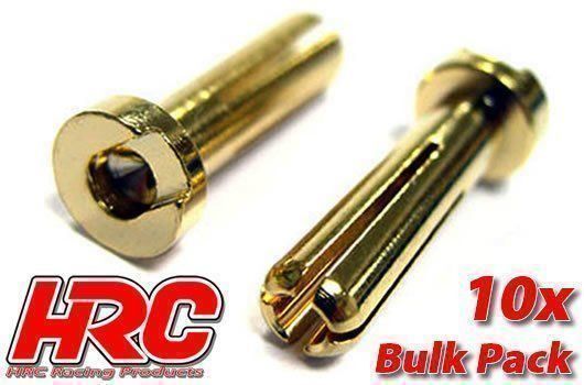 Modellismo RC: Stecker-Gold 4.0mm -männchen Low Profile – Nuovo e nell'imballaggio originale da Buchs ZH venduto da rc-indoorbahn