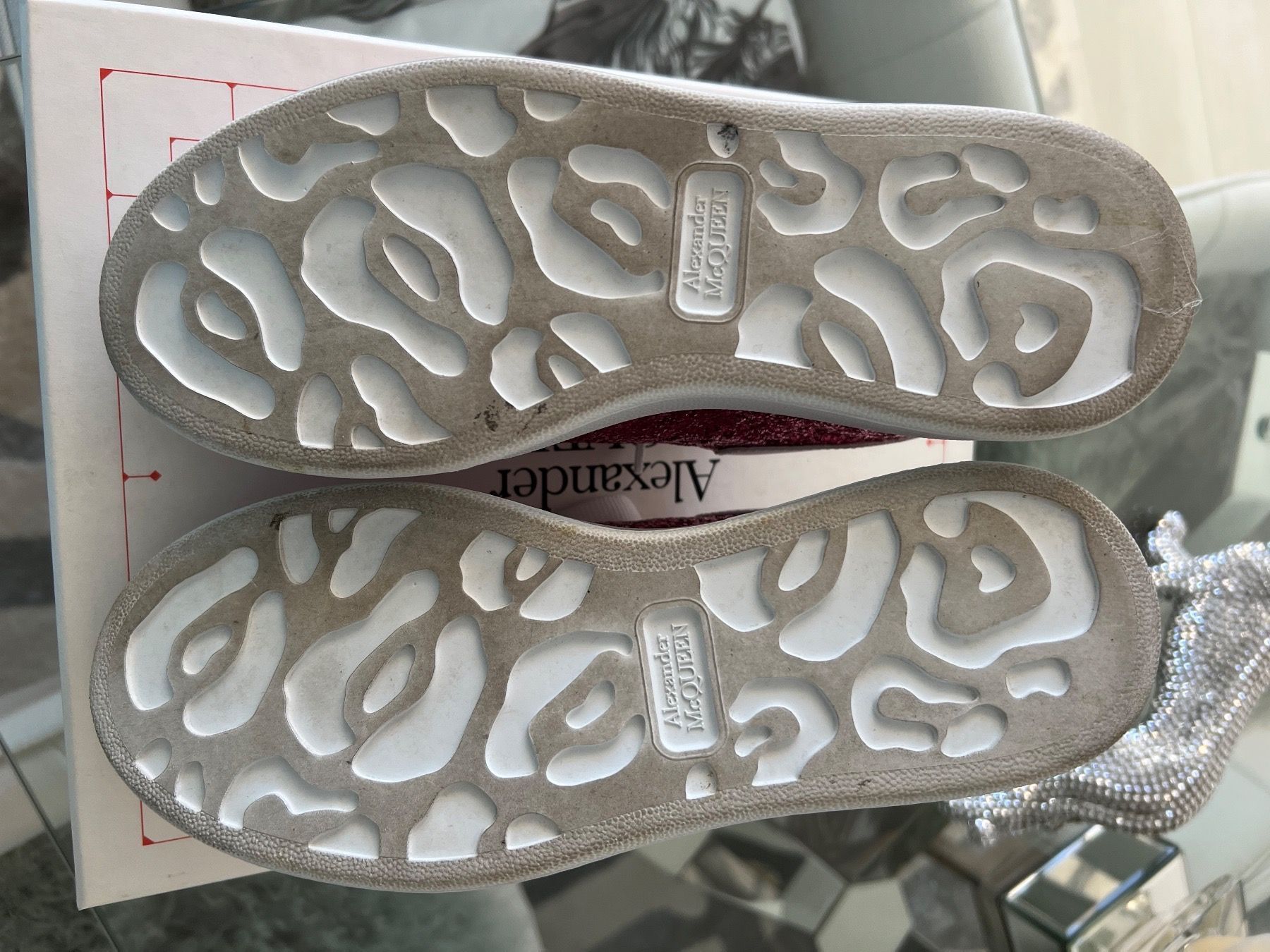 Alexander Mcqueen Herrenschuhe: sneakers ALEXANDER MCQUEEN 36.5 GLITTER PINK – Neu (gemäss Beschreibung) aus RICHTERSWIL von mftjt63 3