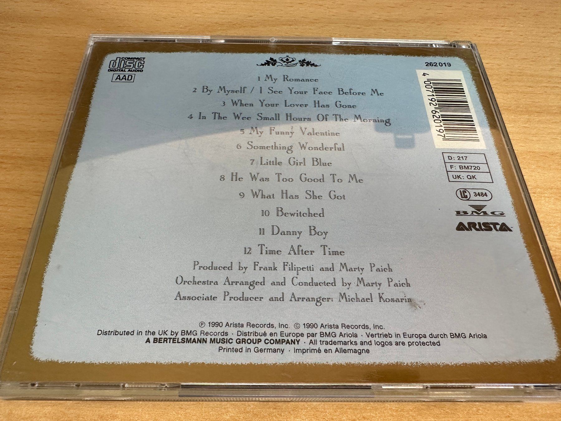 CD: Carly Simon – My Romance – Usato da Rikon im Tösstal venduto da Alpenmutz 1