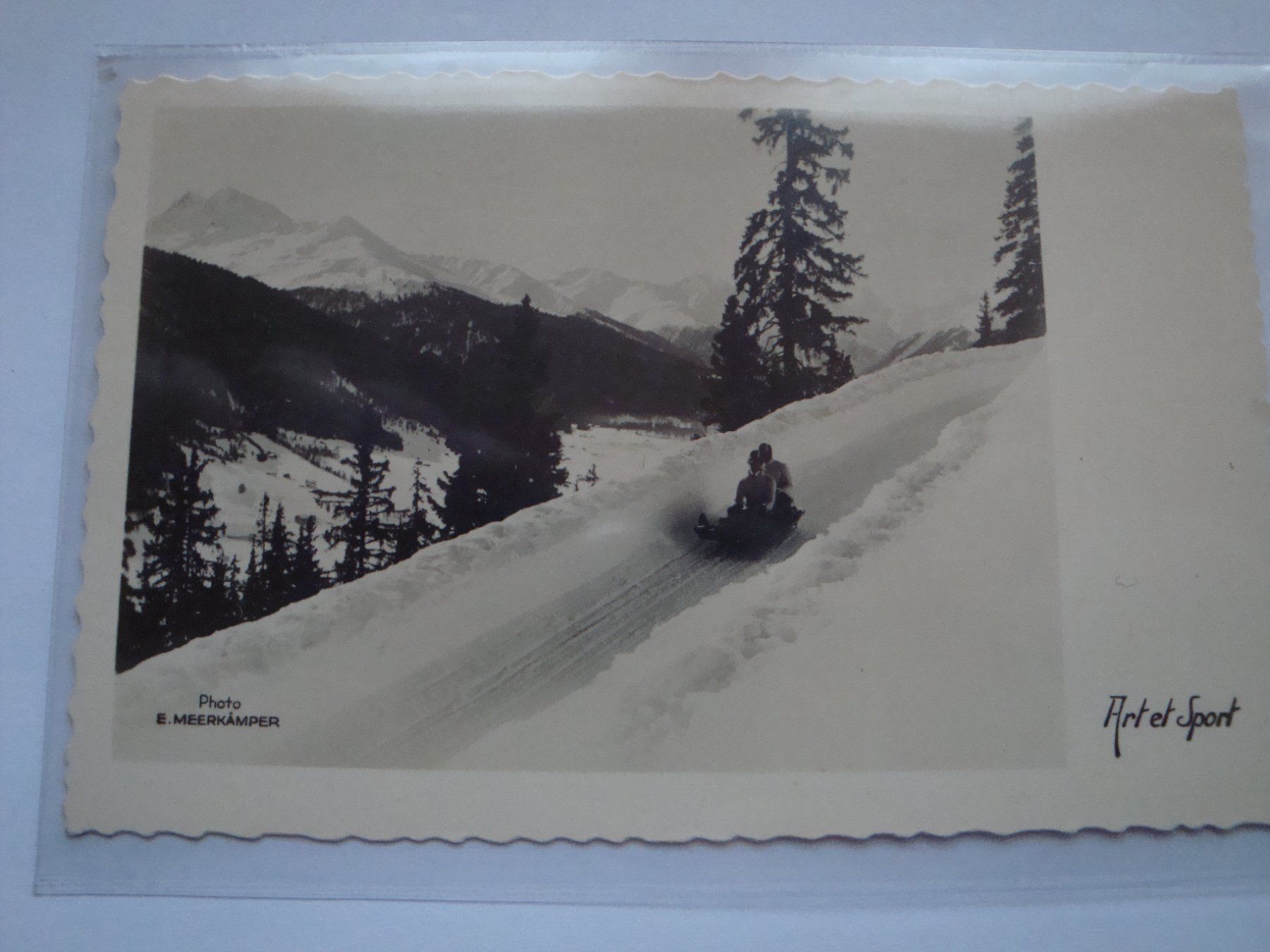 Ansichtskarten: Wintersport Bob Sport – Gebraucht aus scharnachtal von Riso500
