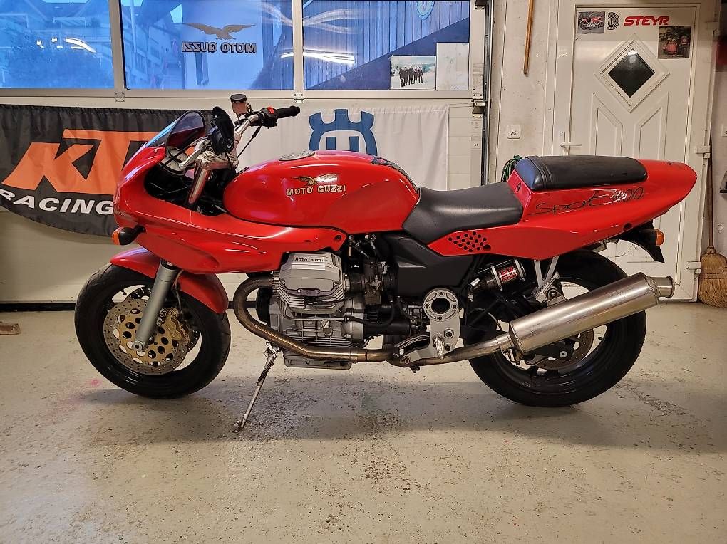 Route: Moto Guzzi Sport 1100 – D'occasion à Stetten AG par 710er.Deckel 3